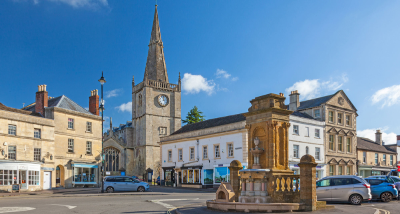 Chippenham Town Centre, Witlshire